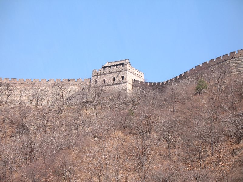 Featured image of post Side View Great Wall Of China / It traverses a changing topography of deserts, grasslands, plateaus and mountains.