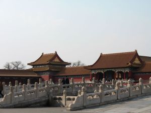 Beijing Forbidden City Bridge