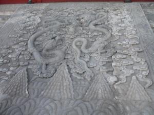 Beijing Forbidden City Dragon Path